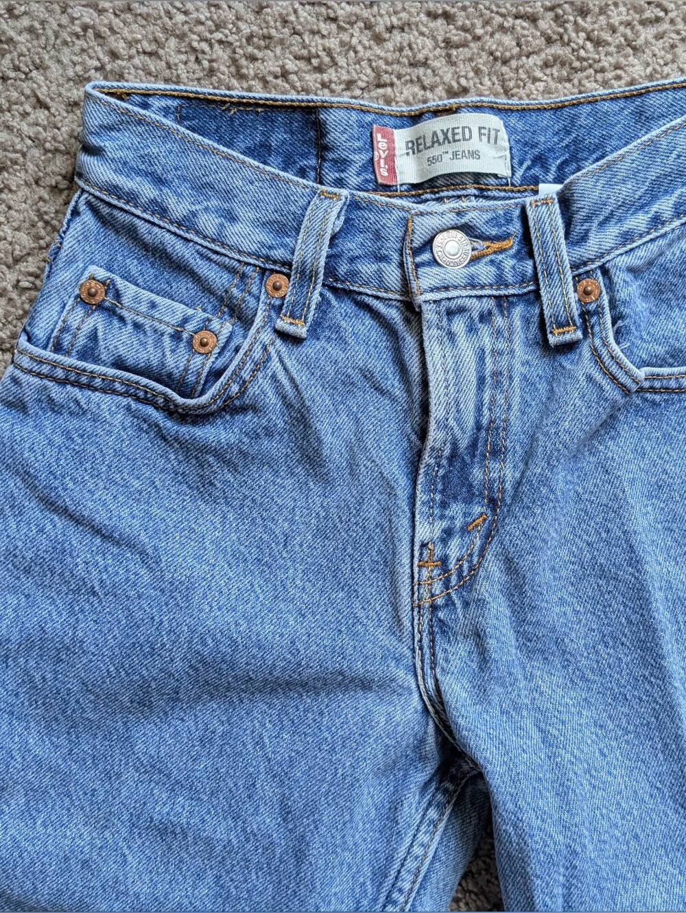 Levi's 550 Relaxed Fit Unisex Jeans